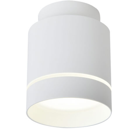 Spot plafond Candellux TUBA LED 12W 4000K blanc Ø79