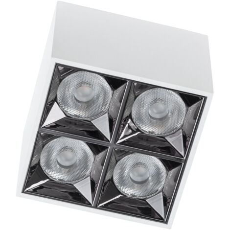 Spot plafond carré LED 16W 4000K Nowodvorski MIDI 10051