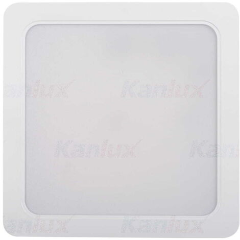 Spot plafond carré TAVO 24W 4000K IP44 Kanlux blanc