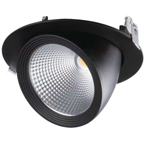 Spot plafond encastré LED HIMA 23W 4000K noir Kanlux
