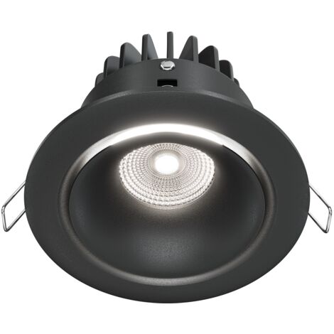 Spot plafond encastré Maytoni Yin LED 12W 4000K noir
