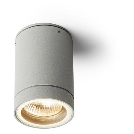 Spot plafond gris SAMMY 230V LED GU10 15W IP54