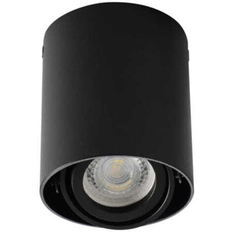 Spot plafond Kanlux TOLEO noir GU10 orientable 26110