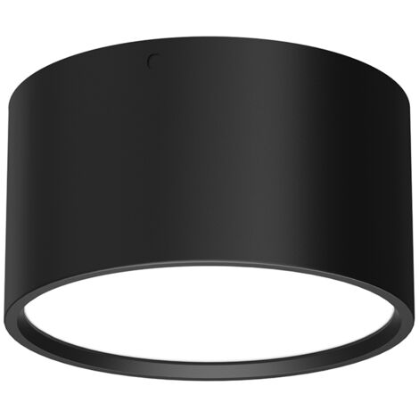 Spot plafond LED Luminex noir Ø11 9,5W 4000K 762lm