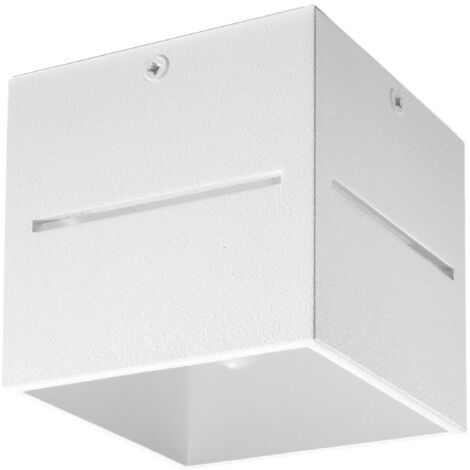 Spot plafond LOBO blanc métal G9 1x40W Sollux SL0209