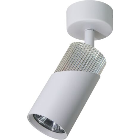Spot plafond Neo blanc/chrome alu 1xGU10 8W Milagro