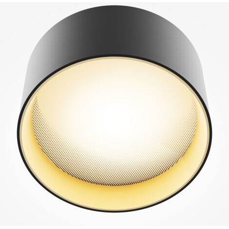 Spot plafond noir intérieur or Ø14 LED 15W Vega Maytoni