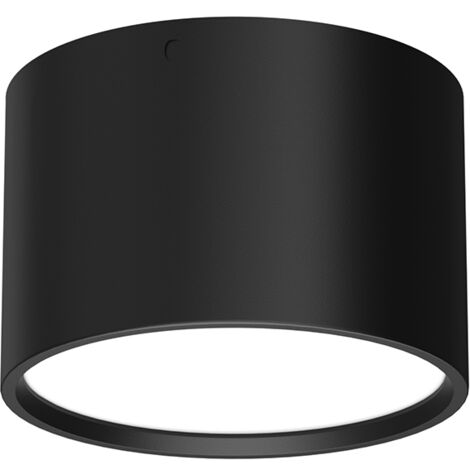 Spot plafond noir mat rond Ø9 LED 5,8W 4000K Luminex