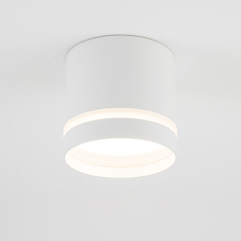 Spot plafond tube blanc métal Nowodvorski CRES GX53
