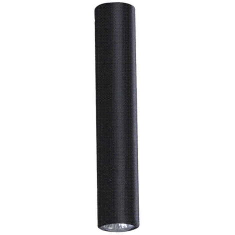 Spot plafond tube noir métal Kaja SANTI GU10 K-4406