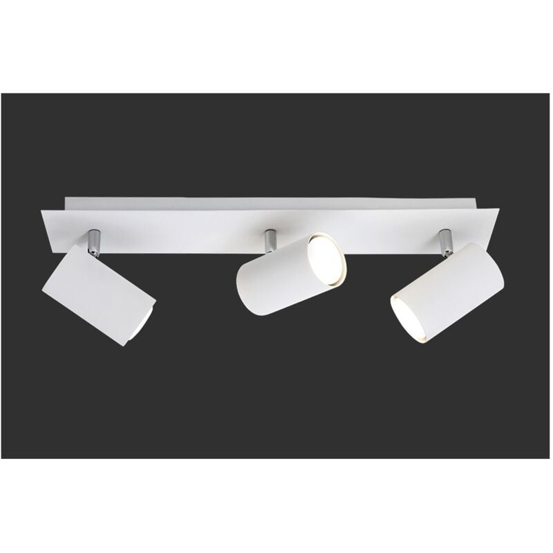Spot Plafonnier 3 Spots Orientables Marley Blanc Trio Lighting