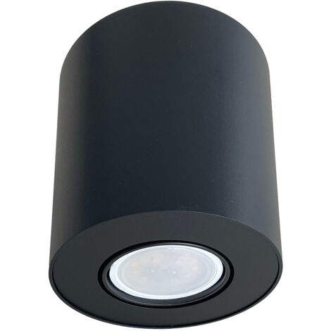 Spot plafonnier Nowodvorski SET noir GU10 LED 10W 8900