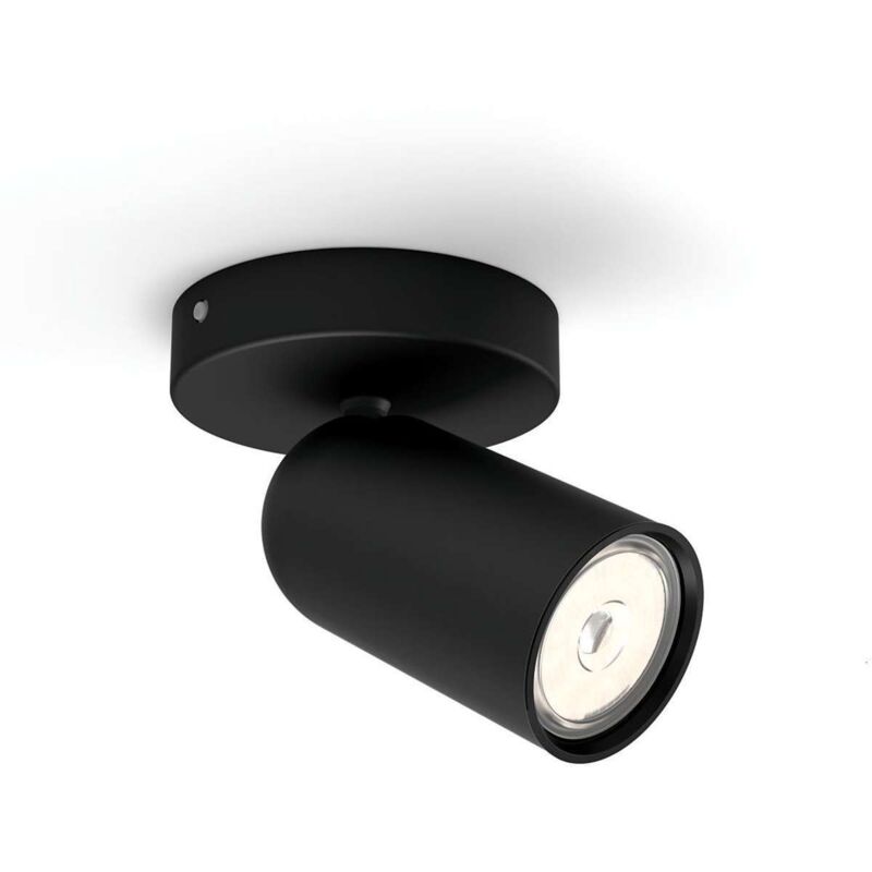 Philips Spot GU10 nero di seta naturale