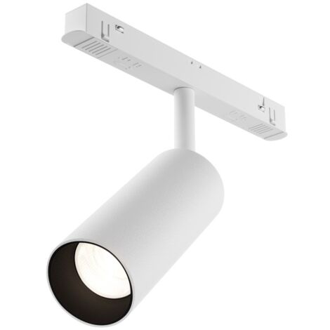 Spot rail 1 circuit blanc LED 12W 4000K Maytoni FOCUS
