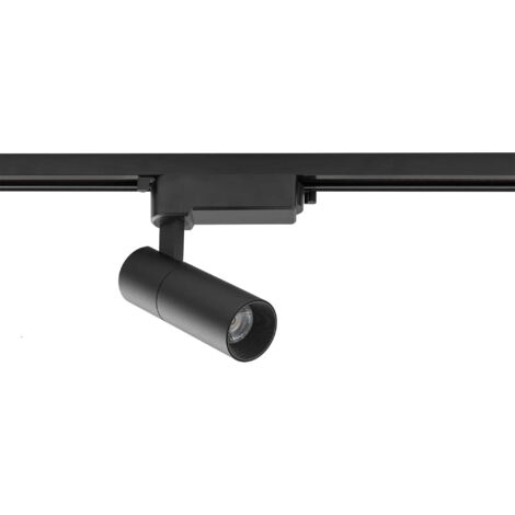 Spot rail 1 circuit LED 10W 4000K noir Nowodvorski Tinos