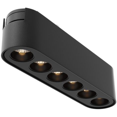 Spot rail 1 circuit noir LED 6W 3000K Maytoni POINTS