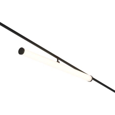 Spot rail 1 circuit noir orientable LED 25W Maytoni