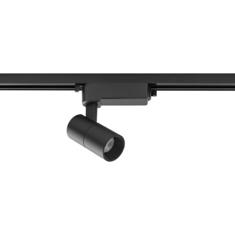 Spot rail 1 circuit Nowodvorski Tinos noir LED 7W 3000K