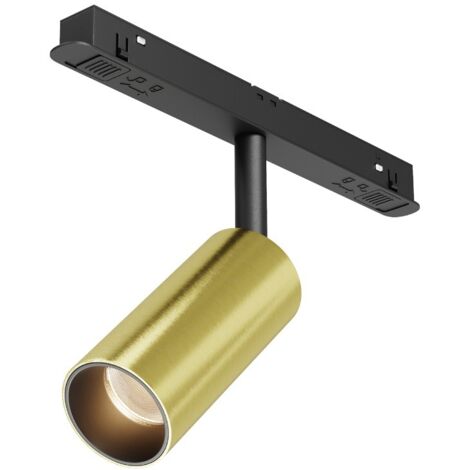 Spot rail 1 phase noir LED 5W 3000K Maytoni FOCUS Tech