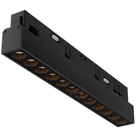 Spot rail linéaire noir LED 12W 2700K POINTS Maytoni