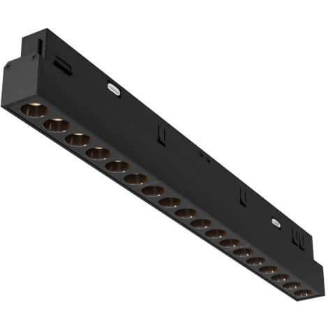 Spot rail linéaire noir LED 18W 2700K Maytoni Points