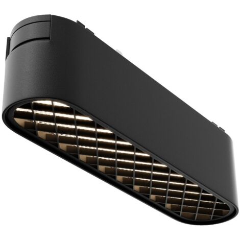 Spot rail noir linéaire grille LED 6W 4000K Maytoni