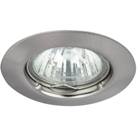 SPOT RELIGHT FIX GU5.3, 12V, SATIN CHROME