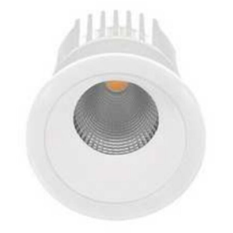 Spot encastré LED blanc mat rond orientable Ø 55mm 6W 3000K 550lm 36° dimmable alim 230V IP23 Mowi INDIGO Spot encastré LED blanc mat rond orientable Ø 55mm 6W 3000K 550lm 36° dimmable alim 230V IP23 Mowi INDIGO