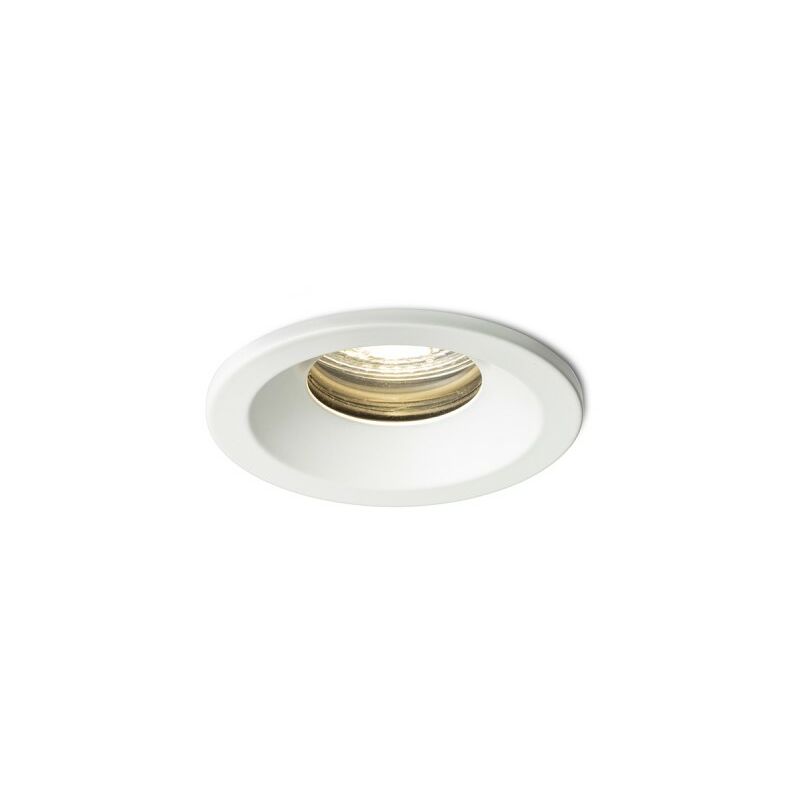 Spot salle de bain bella GU10 encastré blanc 230V led GU10 15W IP65