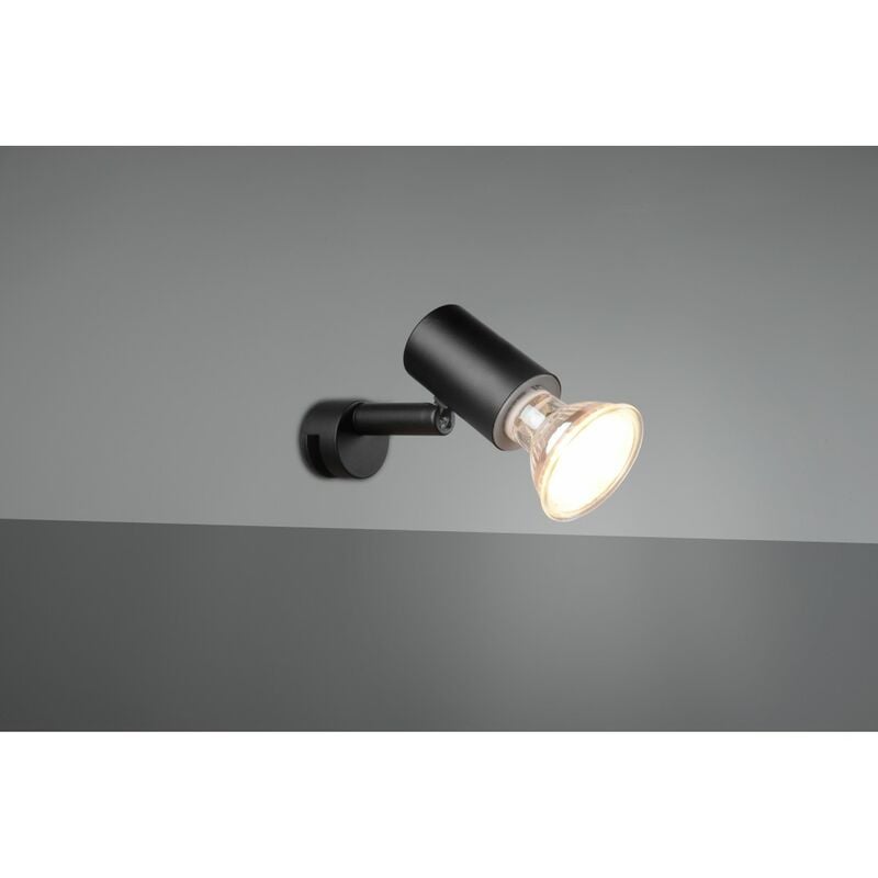 Trio Lighting - Spot Salle De Bain Spot Orientable Noir Lorenzo