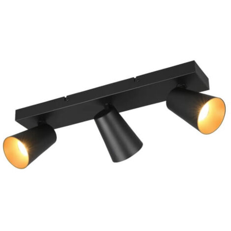 SPOT, SHARP, EXCL.3XGU10, HAUTEUR: 16CM,LONGUEUR: 46CM,LARGEUR: 8,5CM,DIAM: 8CM, TRIO 817100332