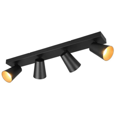 SPOT, SHARP, EXCL.4XGU10, HAUTEUR: 16CM,LONGUEUR: 64CM,LARGEUR: 8,5CM,DIAM: 8CM, TRIO 817100432