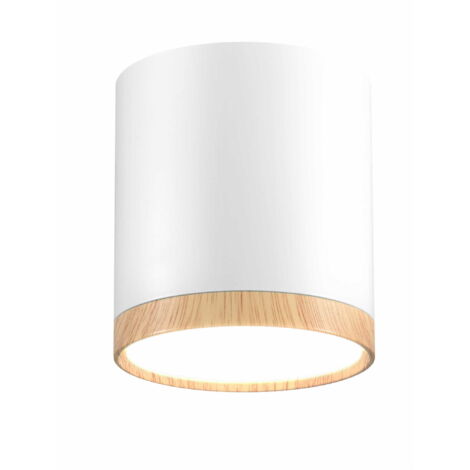 Spot soffitto Candellux TUBA LED 5W 4000K bianco legno