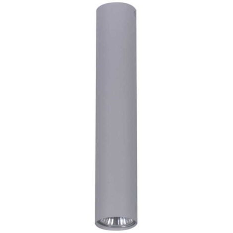 Spot soffitto cilindro grigio Kaja Santi GU10 50W IP20