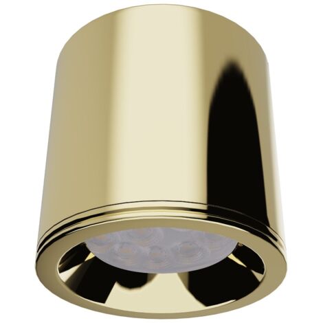 Spot soffitto moderno oro FORM GU10 50W IP65 Maxlight