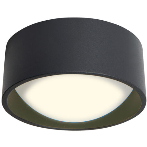 Spot soffitto moderno tondo nero Maxlight KODAK LED 8W