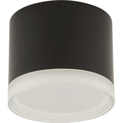 Spot soffitto rotondo nero GX53 12W Nowodvorski SILBA