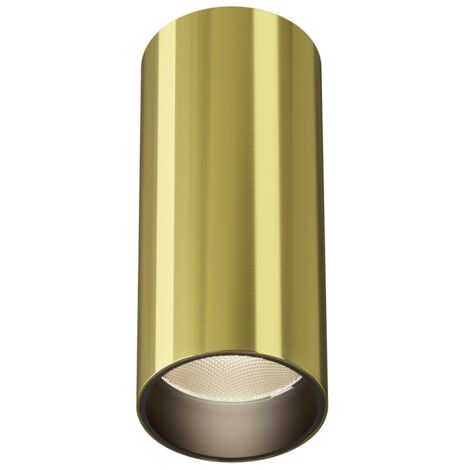 Spot soffitto tubo ottone LED 12W 3000K FOCUS Maytoni