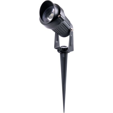 Spot solaire 6W jardin, IP44, 12h d’autonomie
