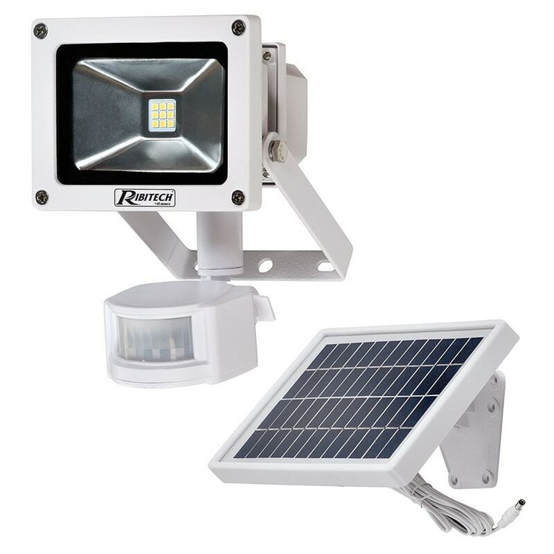 Ribimex - Ribiland - Projecteur Solaire led avec détecteur 9 w, 700 lumens