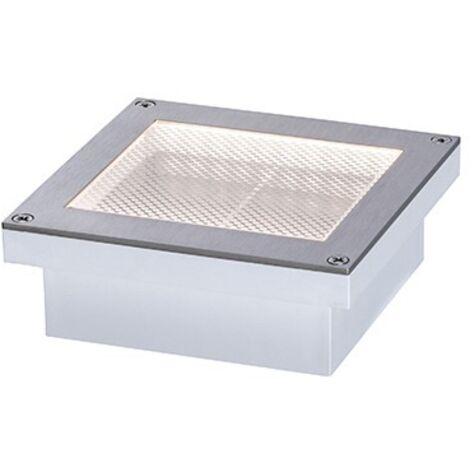 Spot solaire encastré de sol Aron - 3000K - Avec ampoule - 0,7W - Inox - Non dimmable
