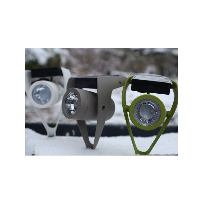 Spot solaire Power Spot medium Vert watt&home 401170