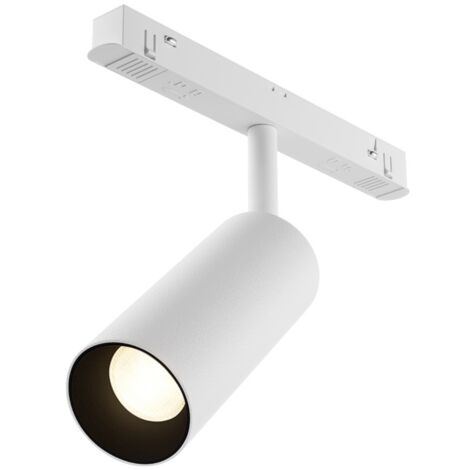 Spot sur rail 1 phase blanc LED 12W Bluetooth variable