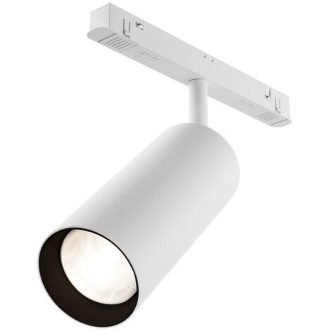 Spot sur rail 1 phase blanc LED 20W 4000K FOCUS Maytoni