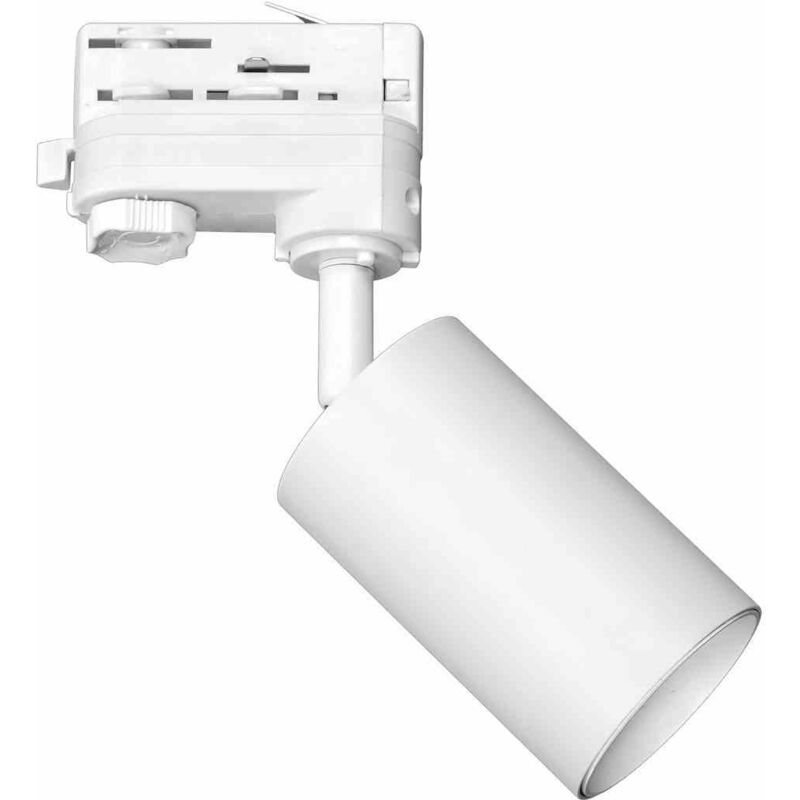 Spot sur rail blanc 1xGU10 3 circuits