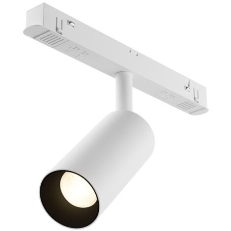 Spot sur rail blanc Focus LED 5W CCT DALI 48V Maytoni