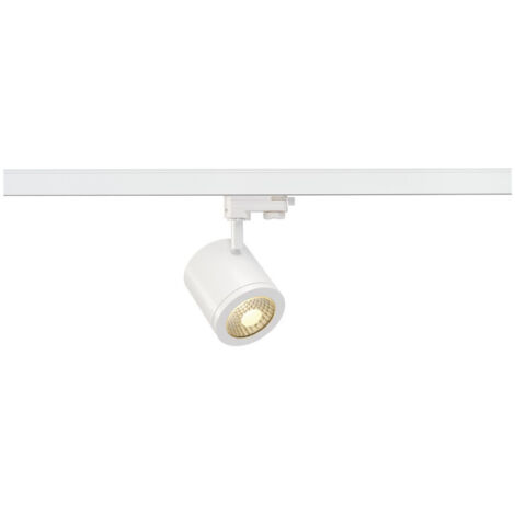 Spot sur rail LED Enola Triphasé - blanc - 3000K - 152431