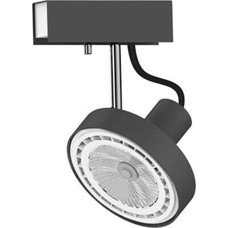 Spot sur rail LED Nowodvorski CROSS graphite acier 9598