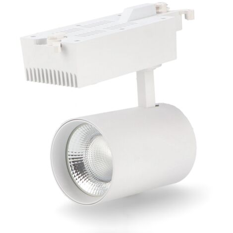 Spot sur Rail LED Prolux Blanc 40W Monophasé - DSC 4500K - Ledme - LM3175