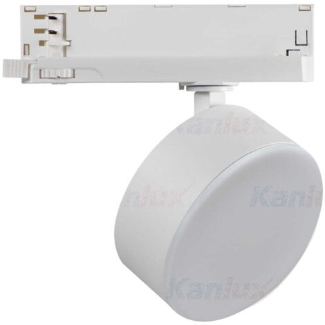 Spot sur rail orientable blanc LED 18W Kanlux BTLW 35662